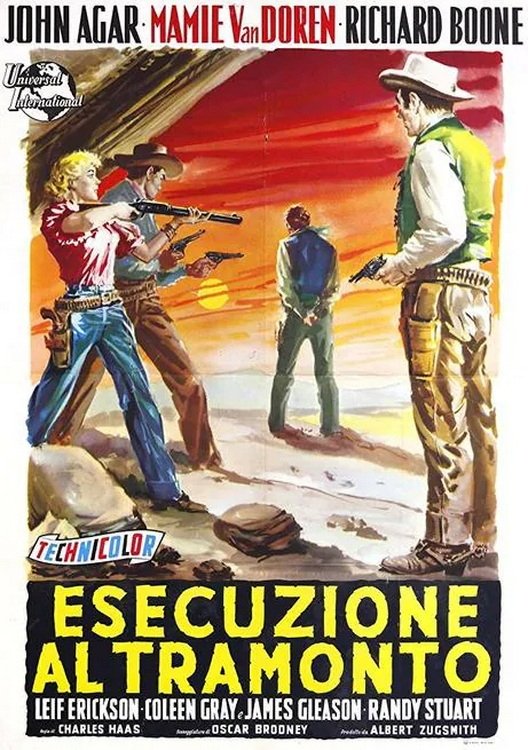 Locandina di Esecuzione al tramonto