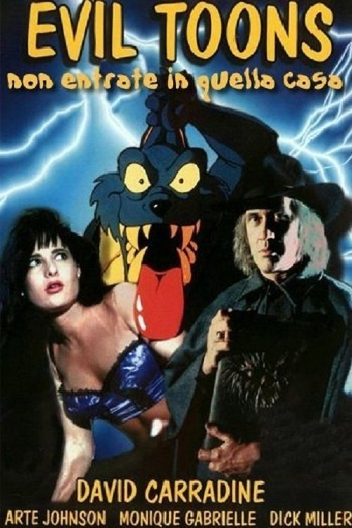 Locandina di Evil Toons - Non entrate in quella casa...