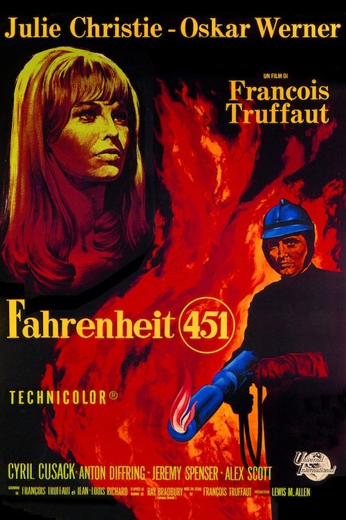 Locandina di Fahrenheit 451