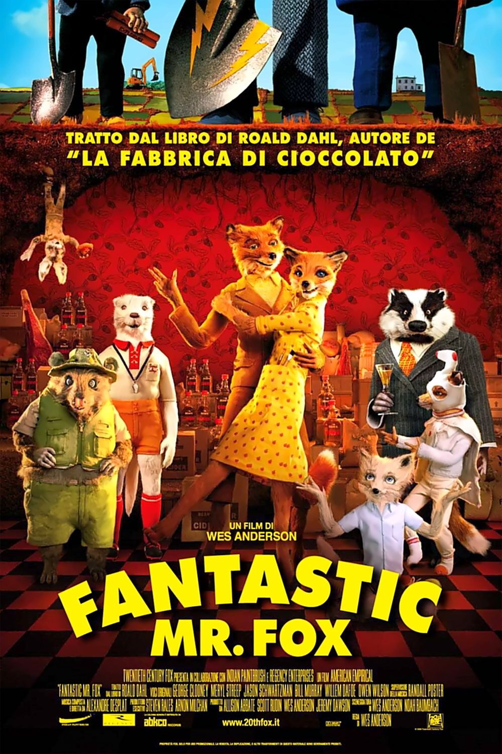 Locandina di Fantastic Mr. Fox