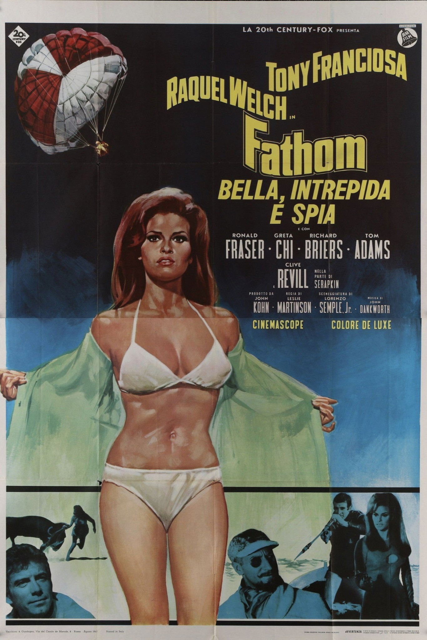 Locandina di Fathom - Bella, intrepida e spia