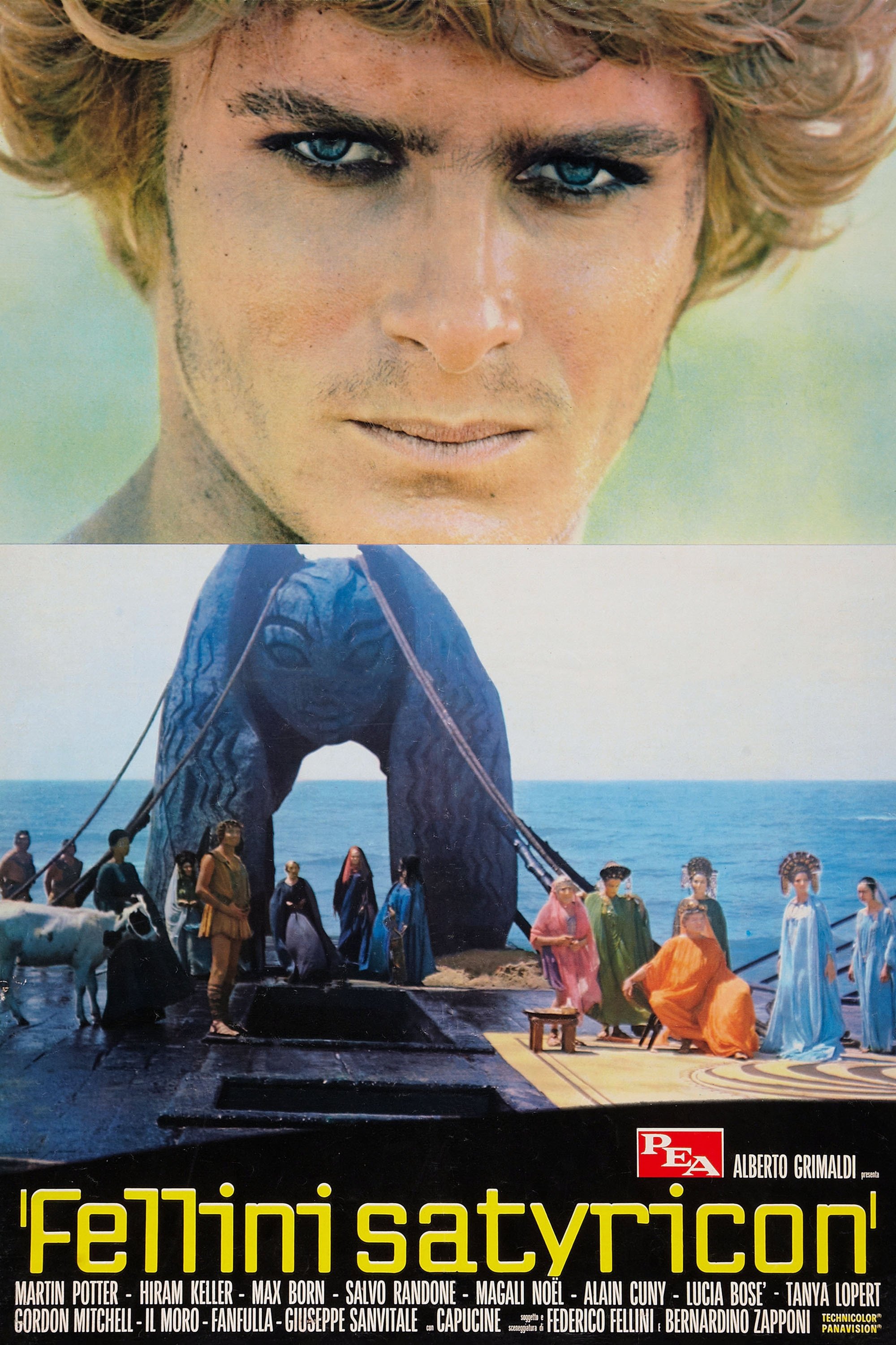 Locandina di Fellini Satyricon