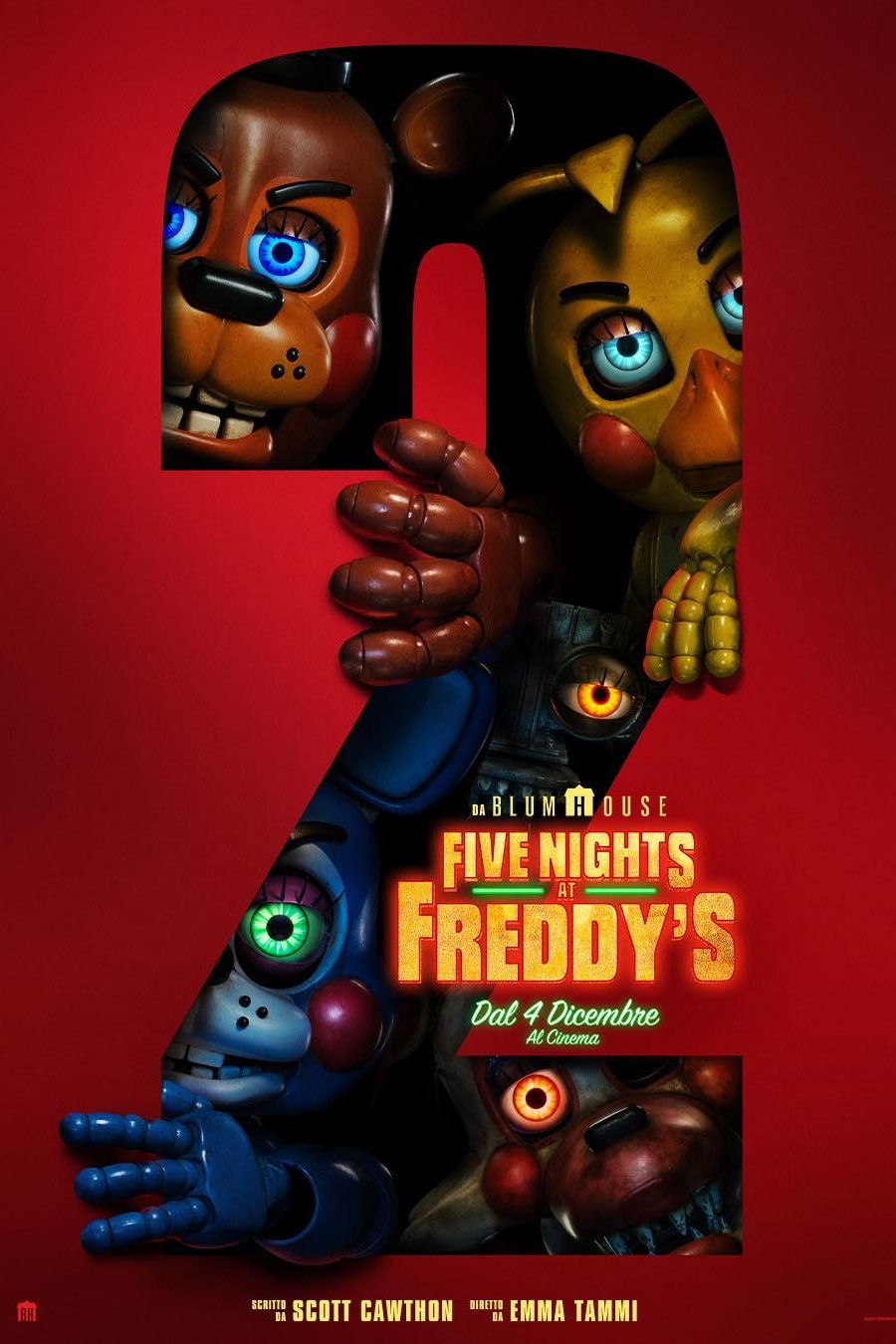 Locandina di Five Nights at Freddy's 2