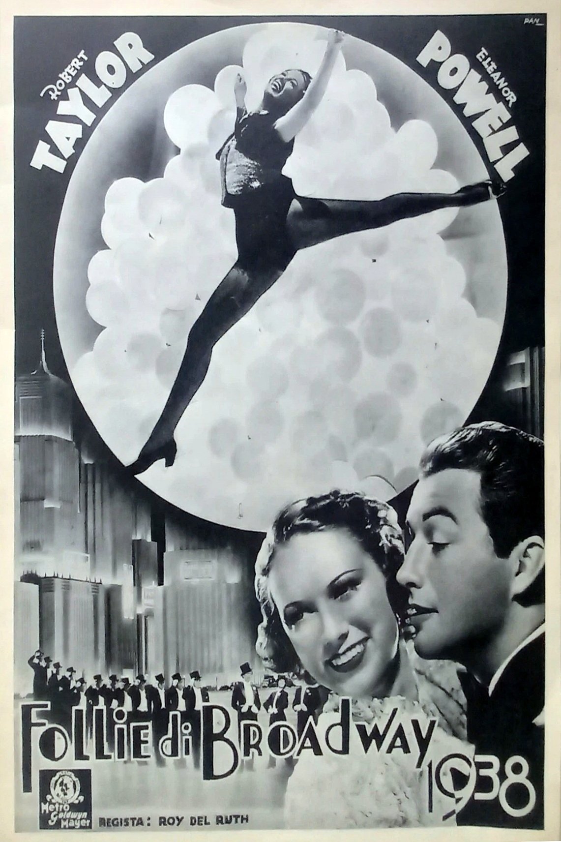 Locandina di Follie di Broadway 1938