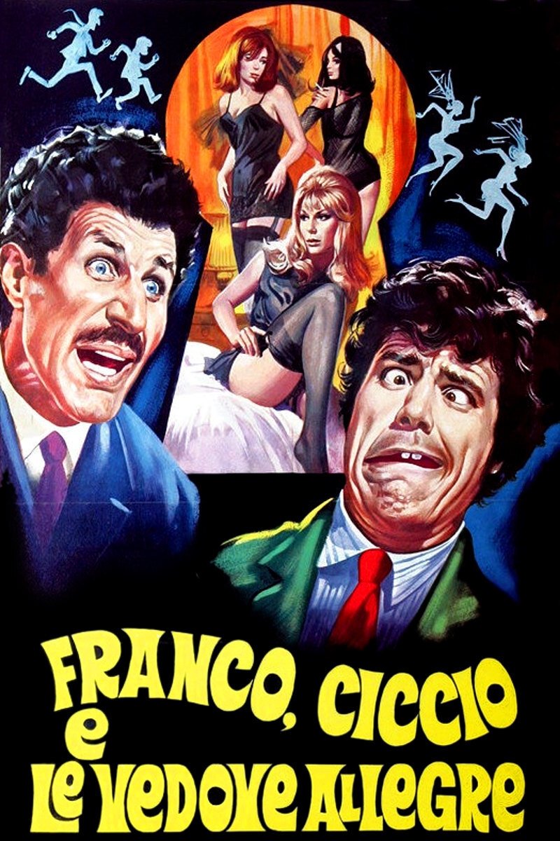 Locandina di Franco, Ciccio e le vedove allegre