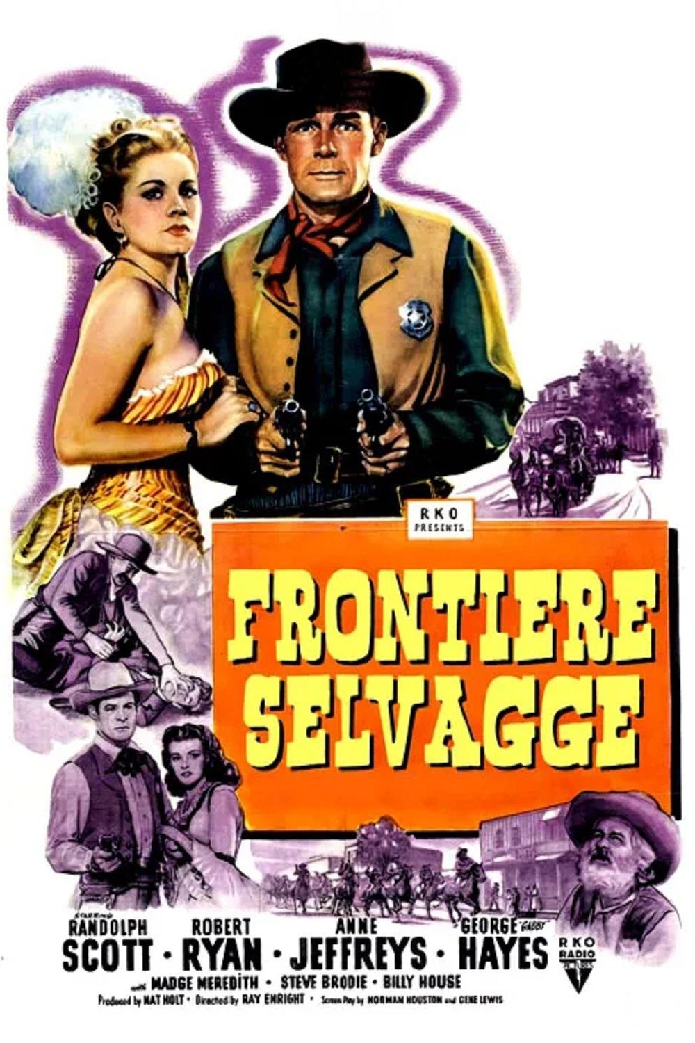 Locandina di Frontiere selvagge