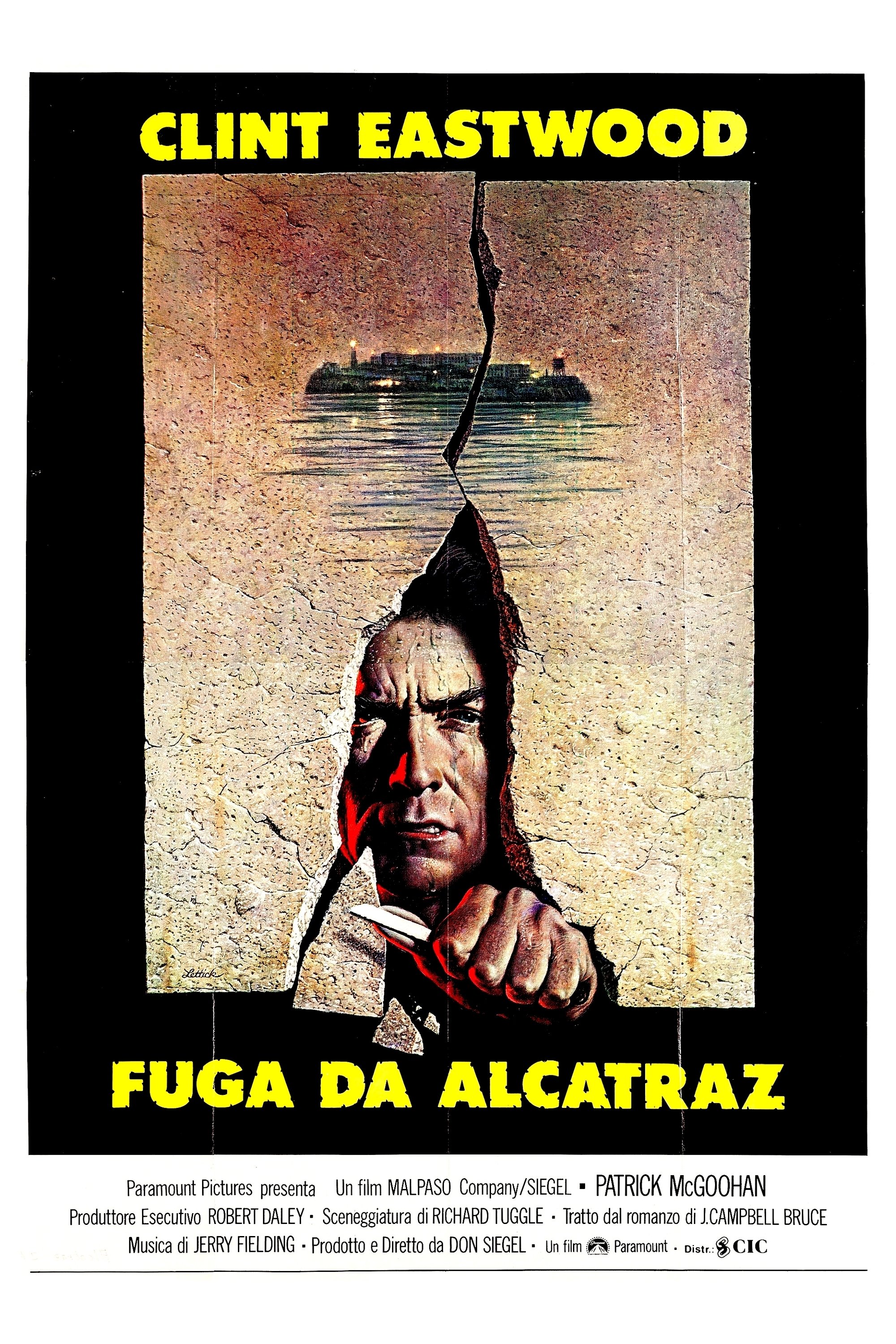 Locandina di Fuga da Alcatraz