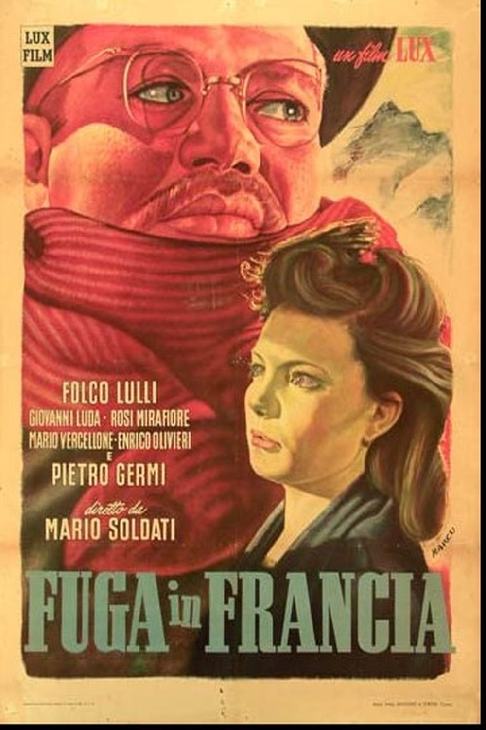 Locandina di Fuga in Francia