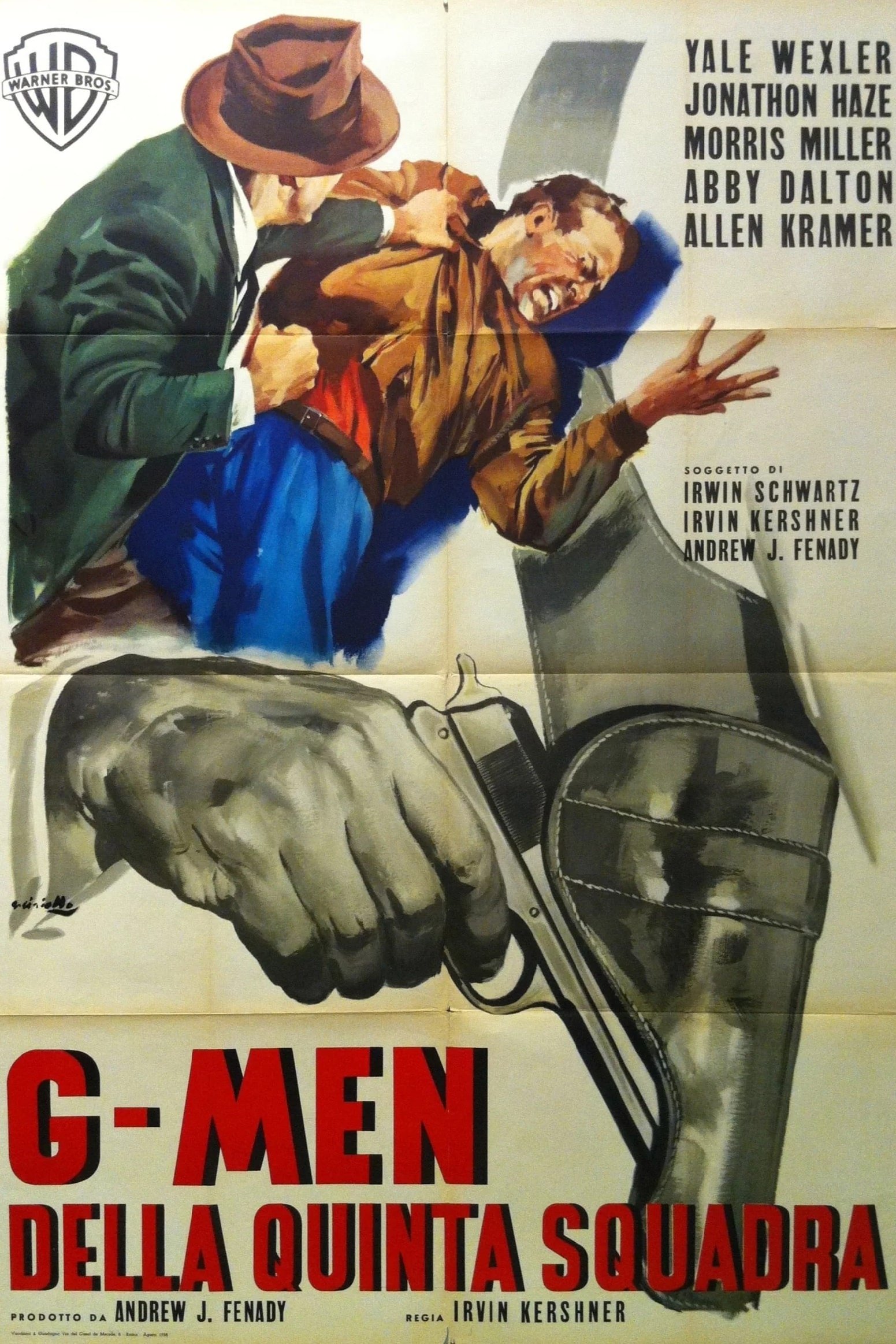 Locandina di G-Men della V squadra