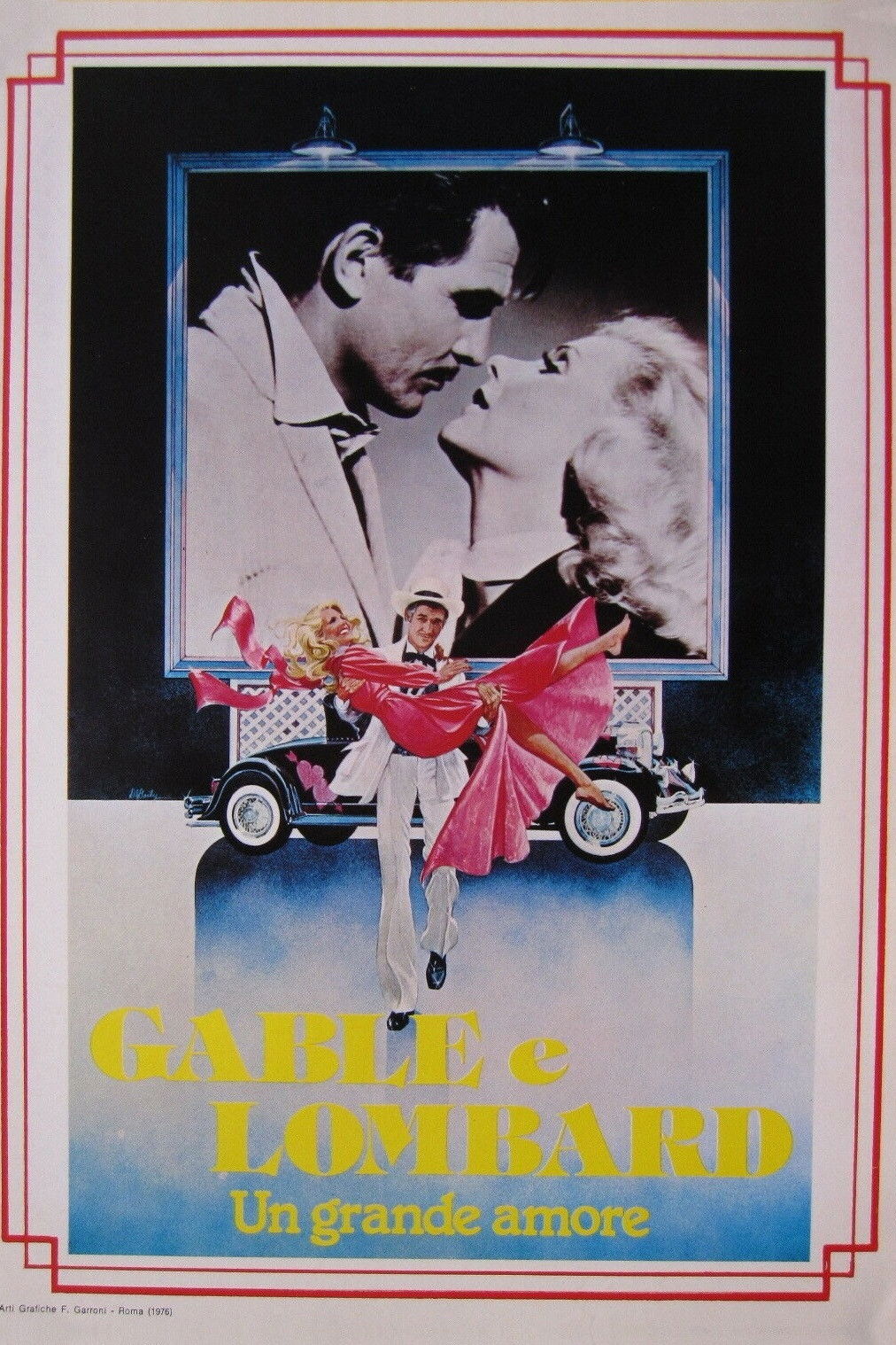 Locandina di Gable e Lombard - Un grande amore