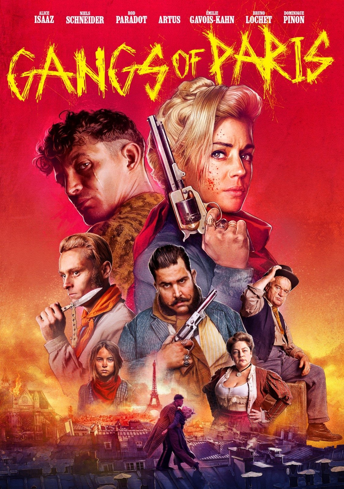 Locandina di Gangs of Paris