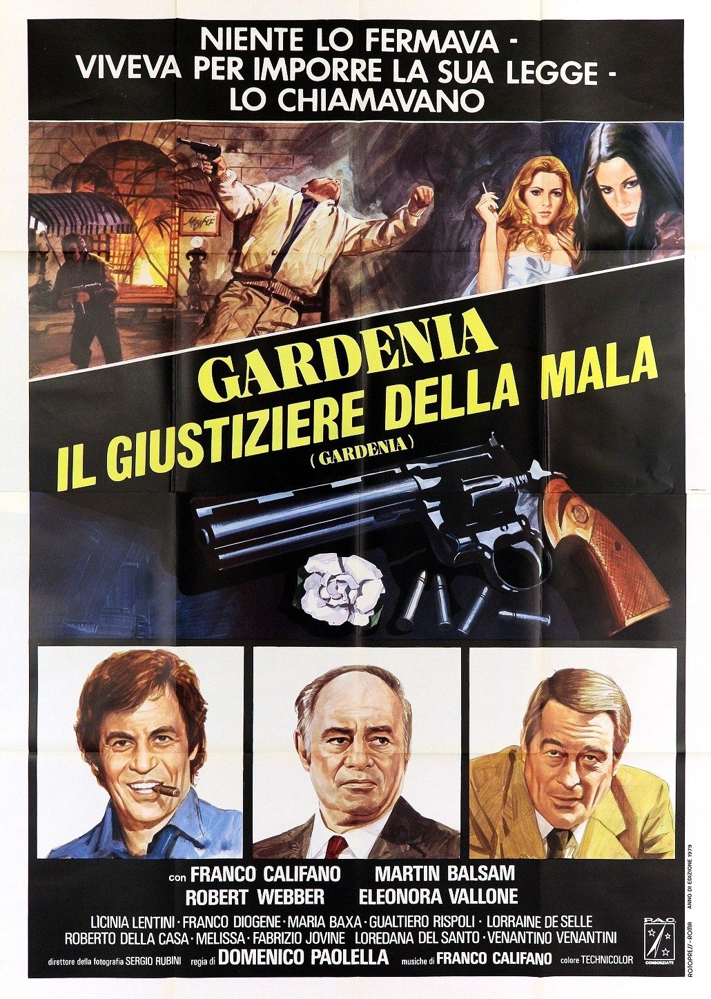 Locandina di Gardenia, il giustiziere della mala