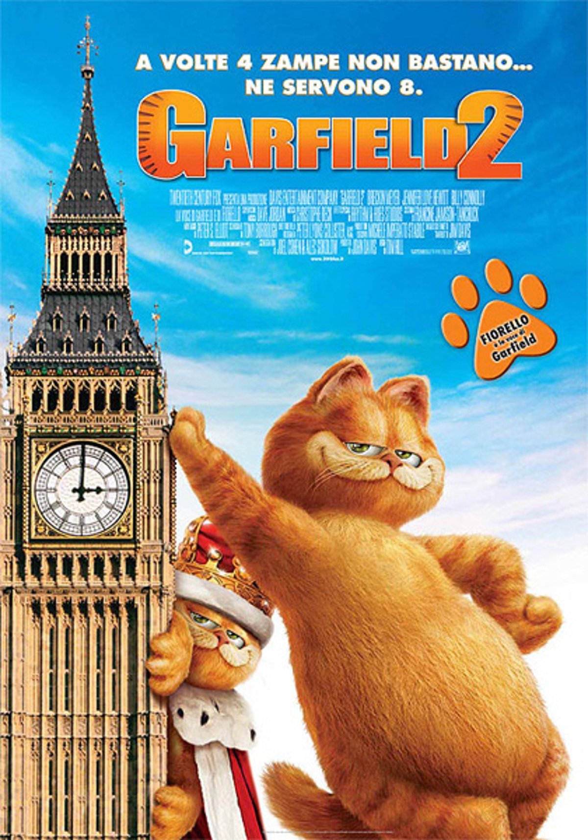 Locandina di Garfield 2