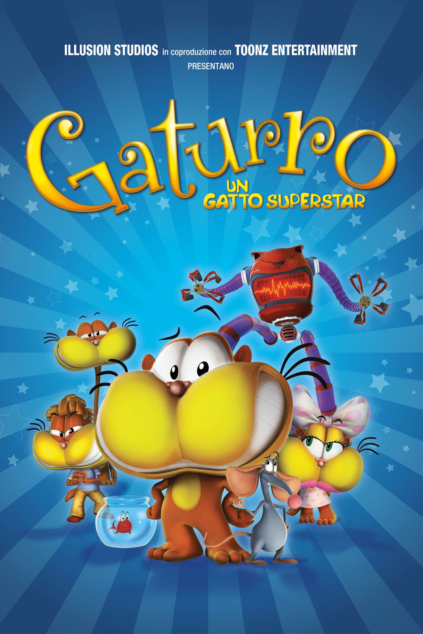 Locandina di Gaturro - Un gatto superstar