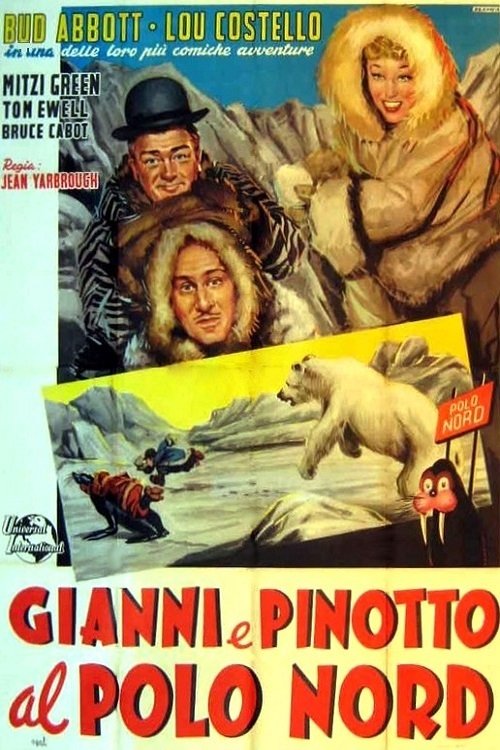Locandina di Gianni e Pinotto al Polo Nord
