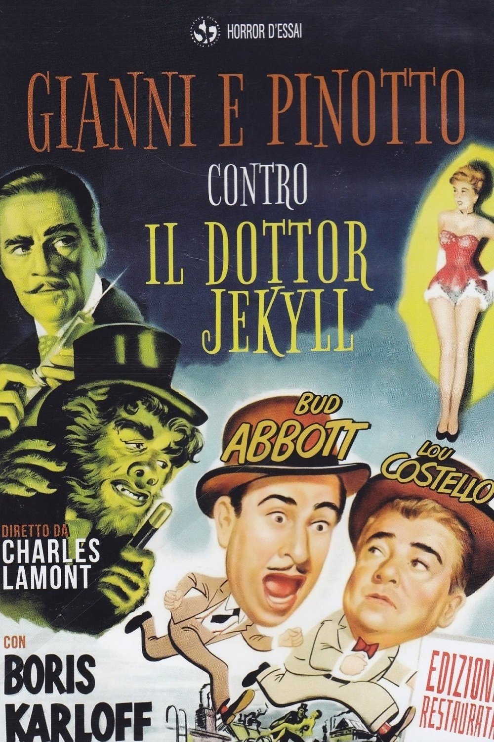 Locandina di Gianni e Pinotto contro il dottor Jekyll
