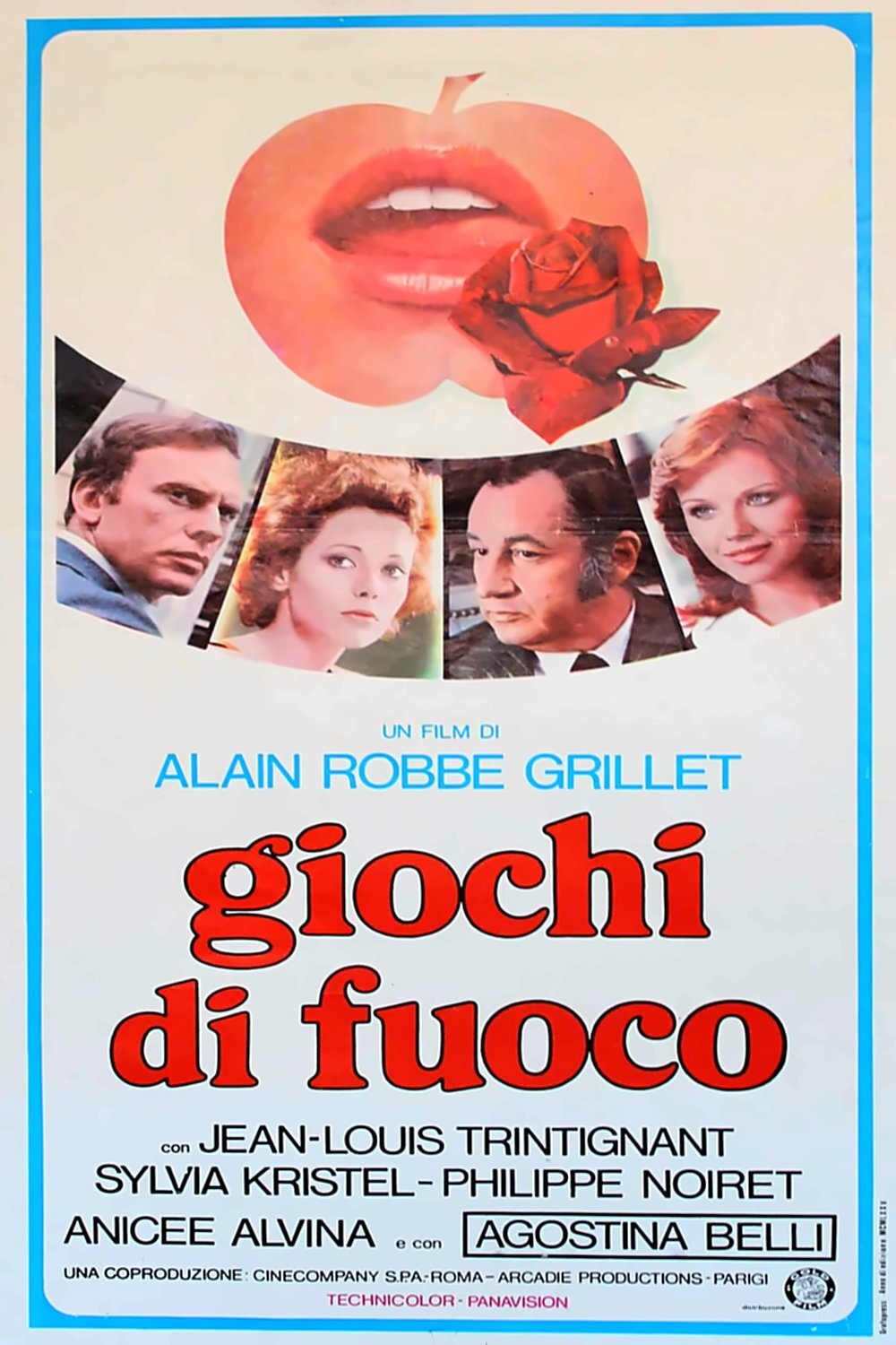 Locandina di Giochi di fuoco