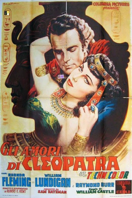 Locandina di Gli amori di Cleopatra