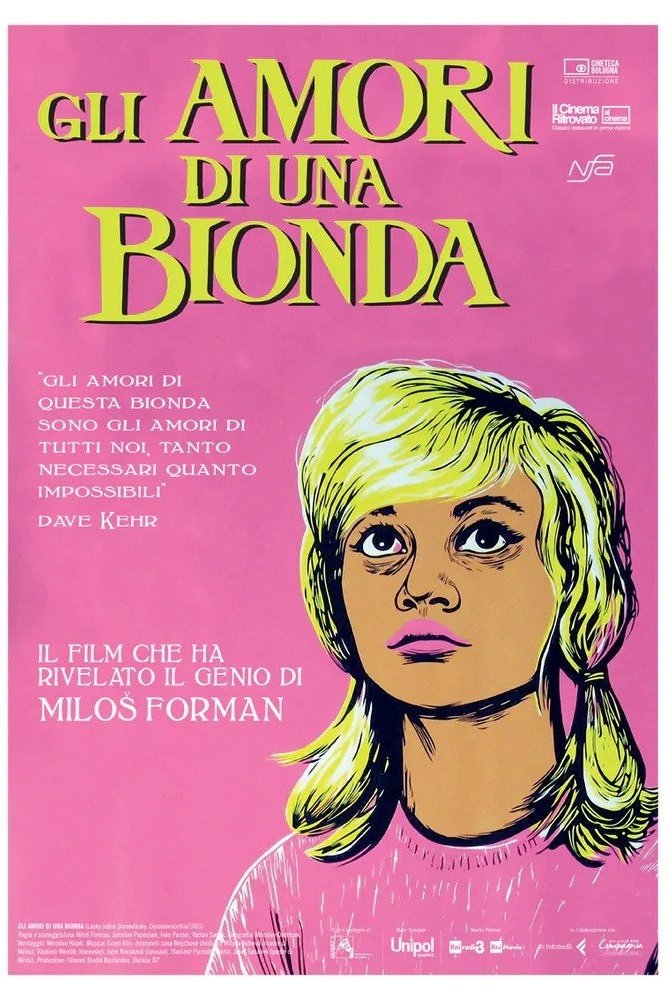 Locandina di Gli amori di una bionda
