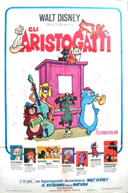 Locandina di Gli Aristogatti