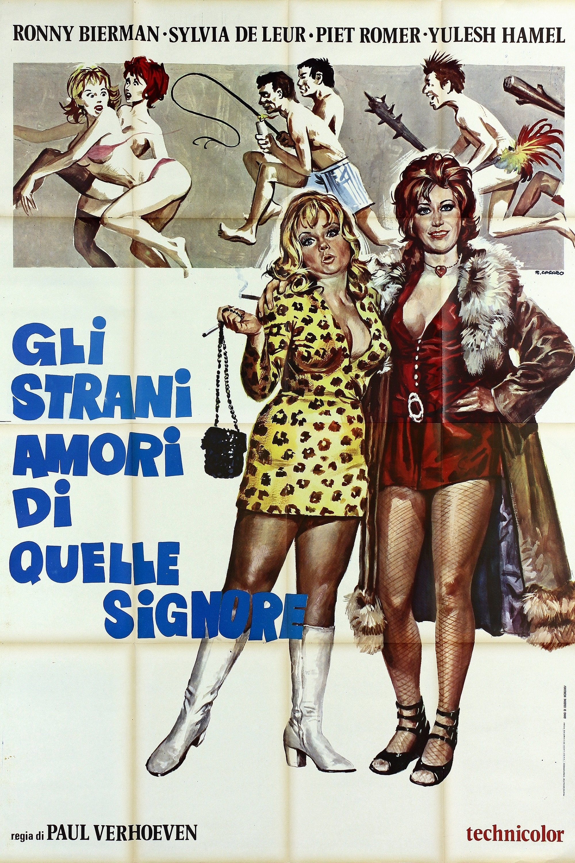 Locandina di Gli strani amori di quelle signore