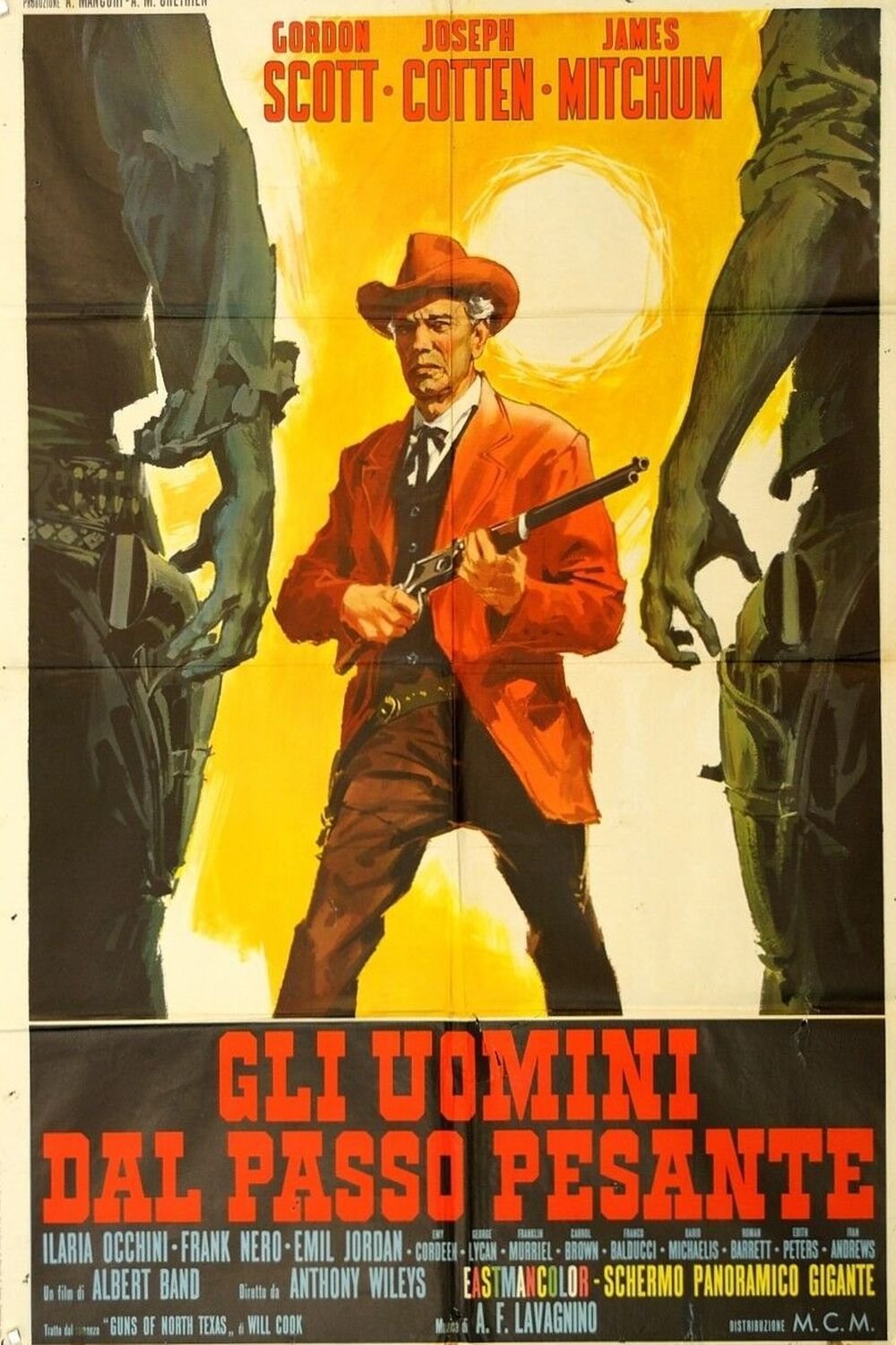 Locandina di Gli uomini dal passo pesante