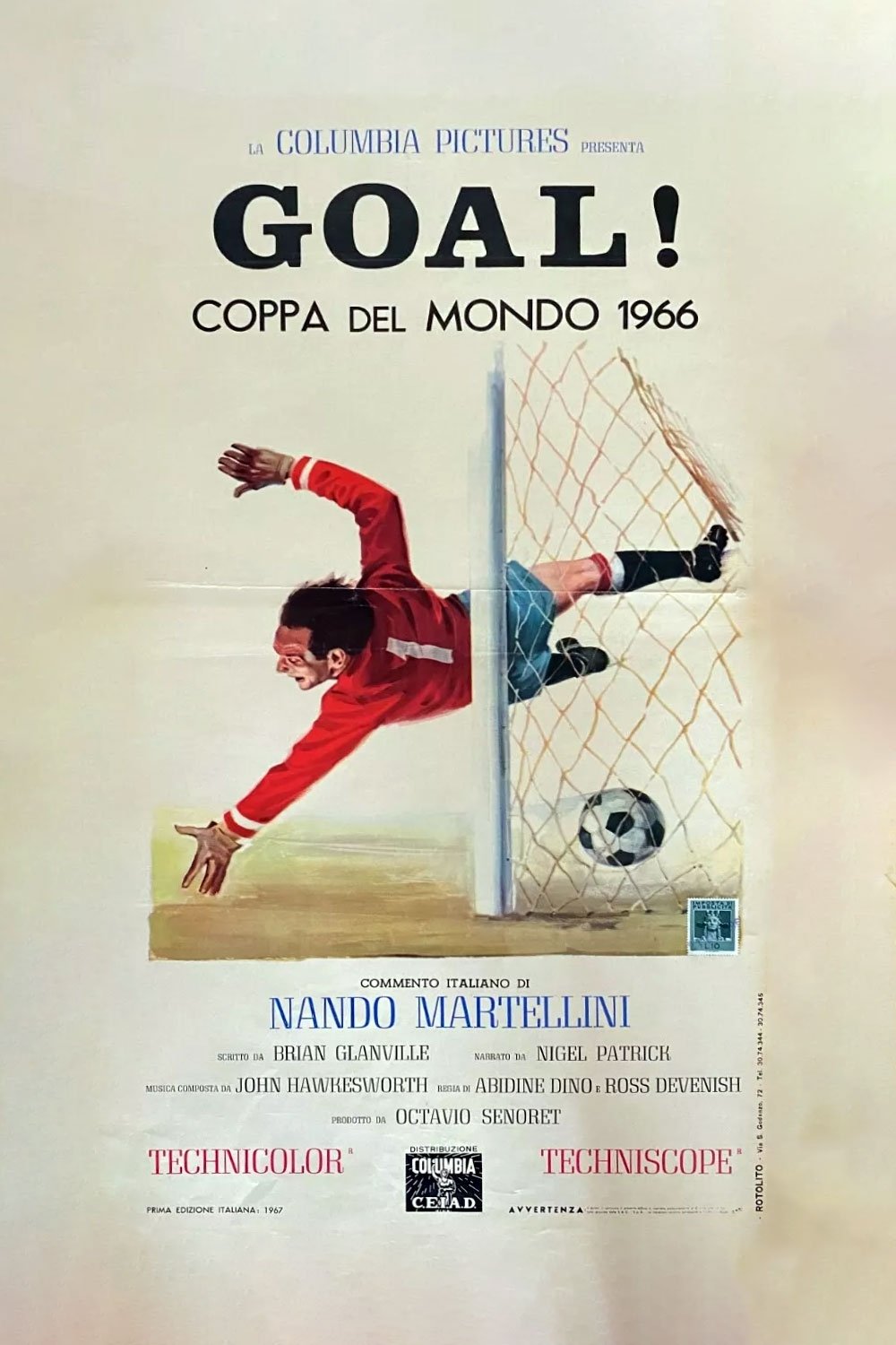 Locandina di Goal! Coppa del Mondo 1966