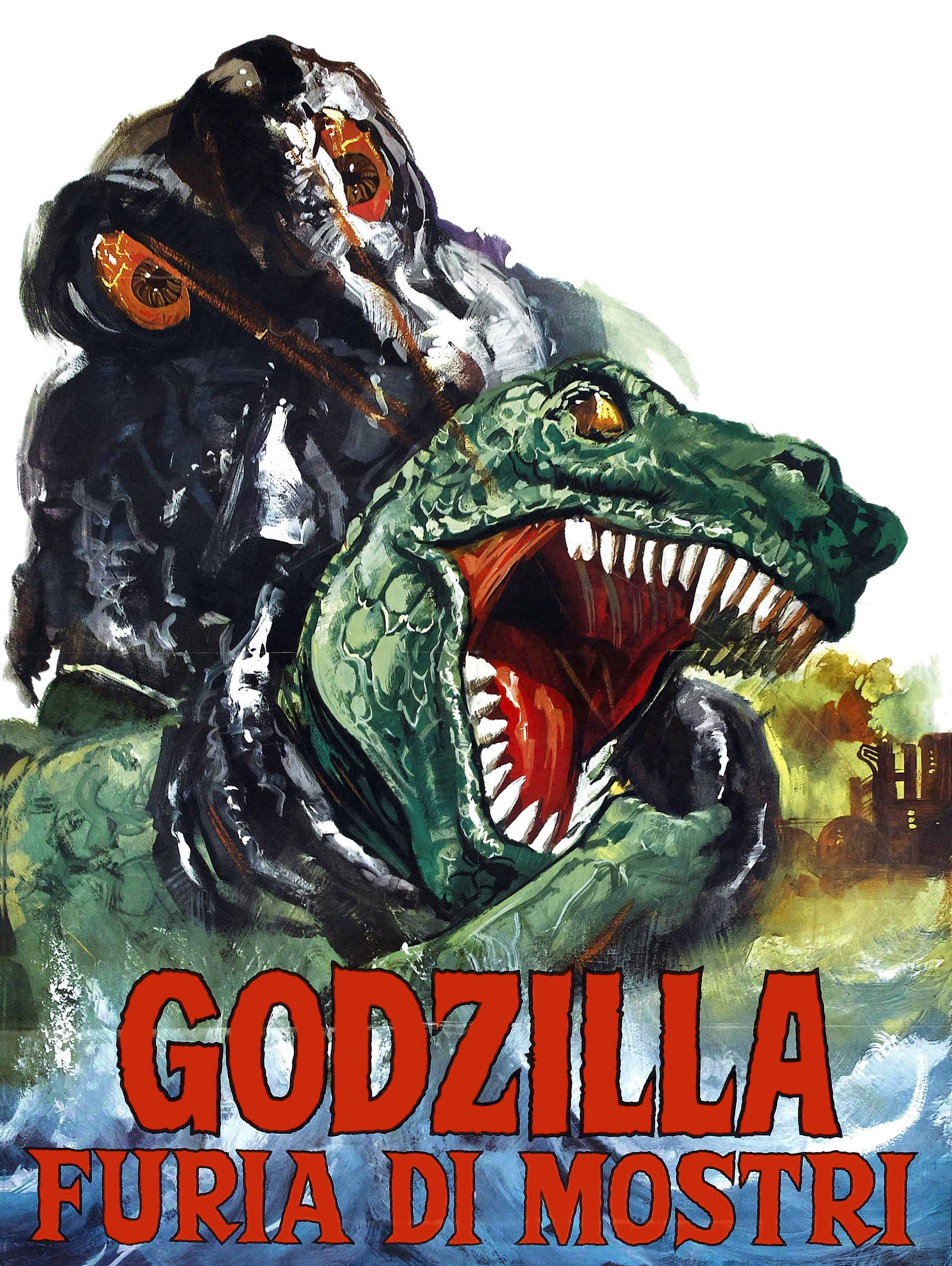 Locandina di Godzilla - Furia di mostri