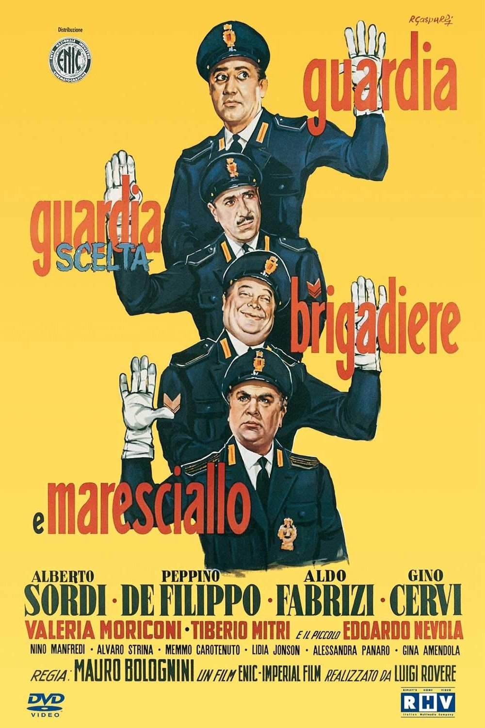 Locandina di Guardia, guardia scelta, brigadiere e maresciallo