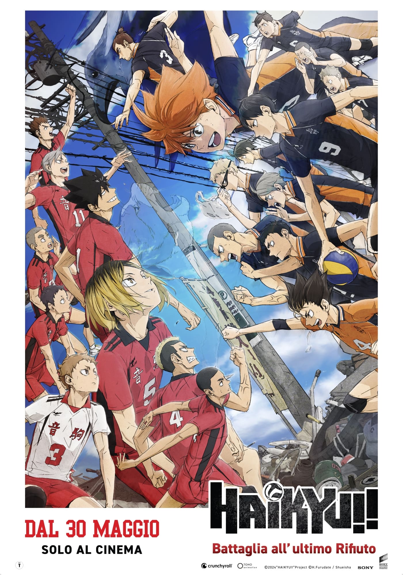 Locandina di HAIKYU!! Battaglia all'ultimo Rifiuto