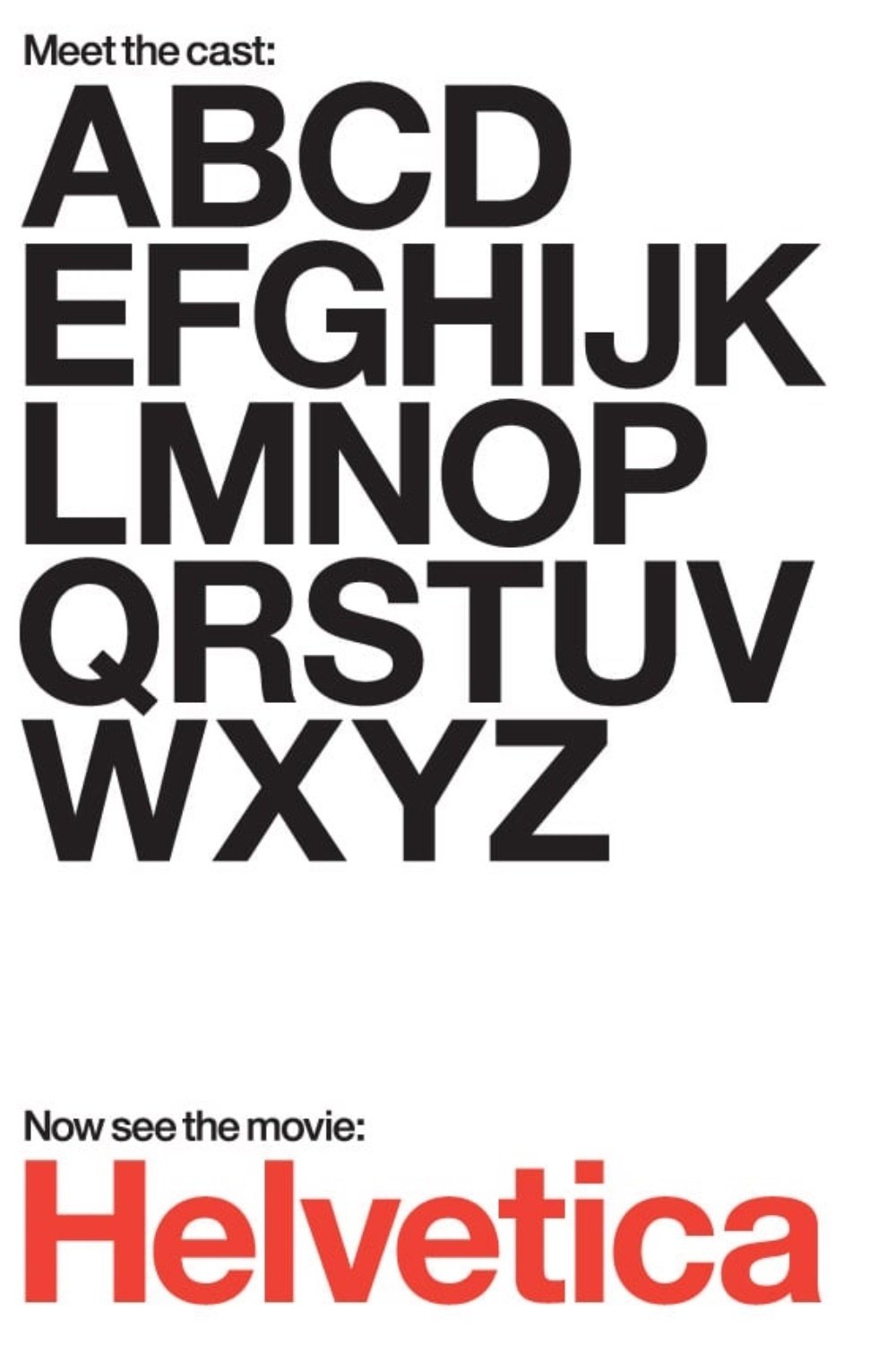 Locandina di Helvetica