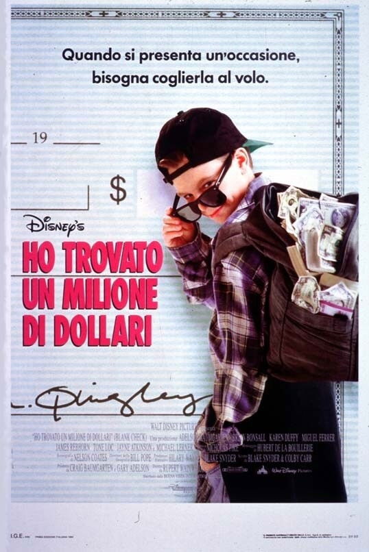 Locandina di Ho trovato un milione di dollari
