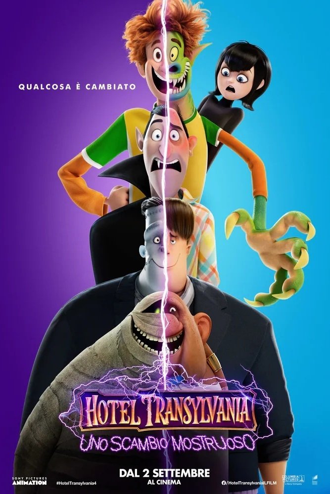 Locandina di Hotel Transylvania - Uno scambio mostruoso