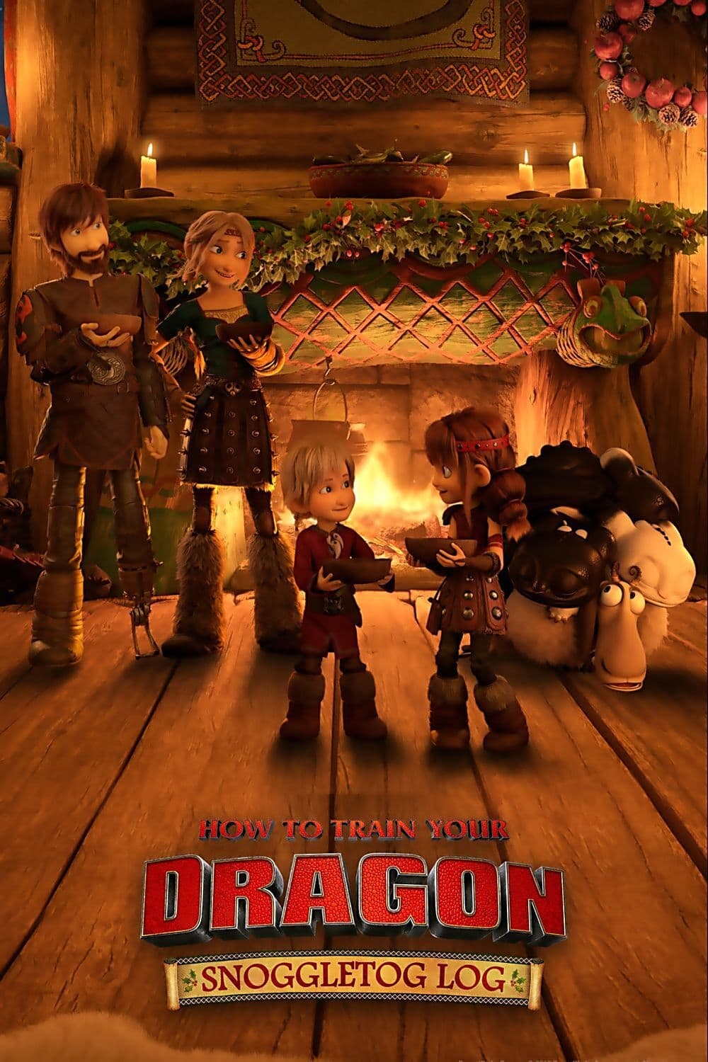 Locandina di How to Train Your Dragon: Snoggletog Log