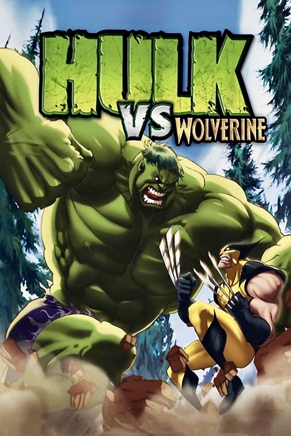 Locandina di Hulk vs. Wolverine