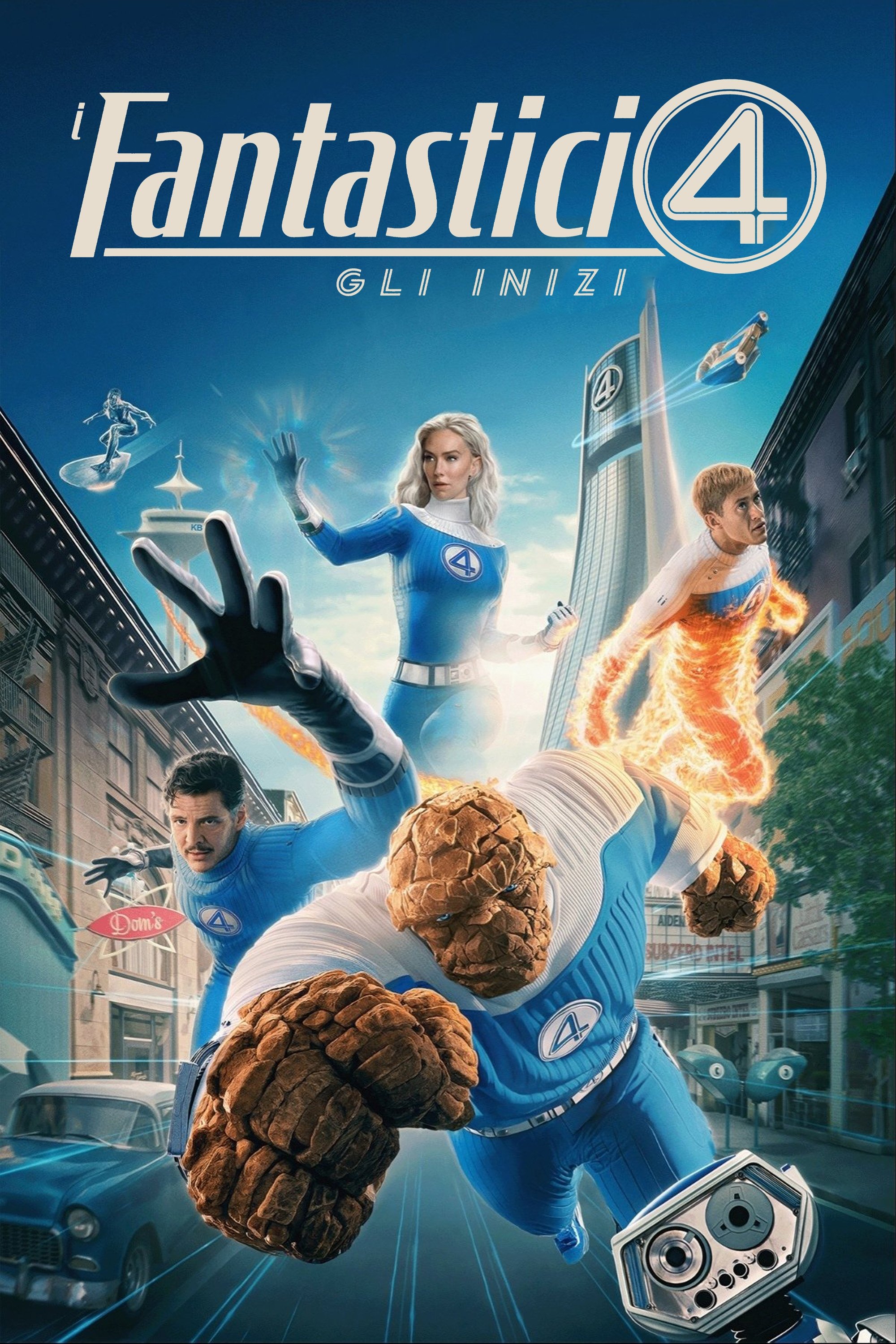 Locandina di I Fantastici 4: Gli inizi