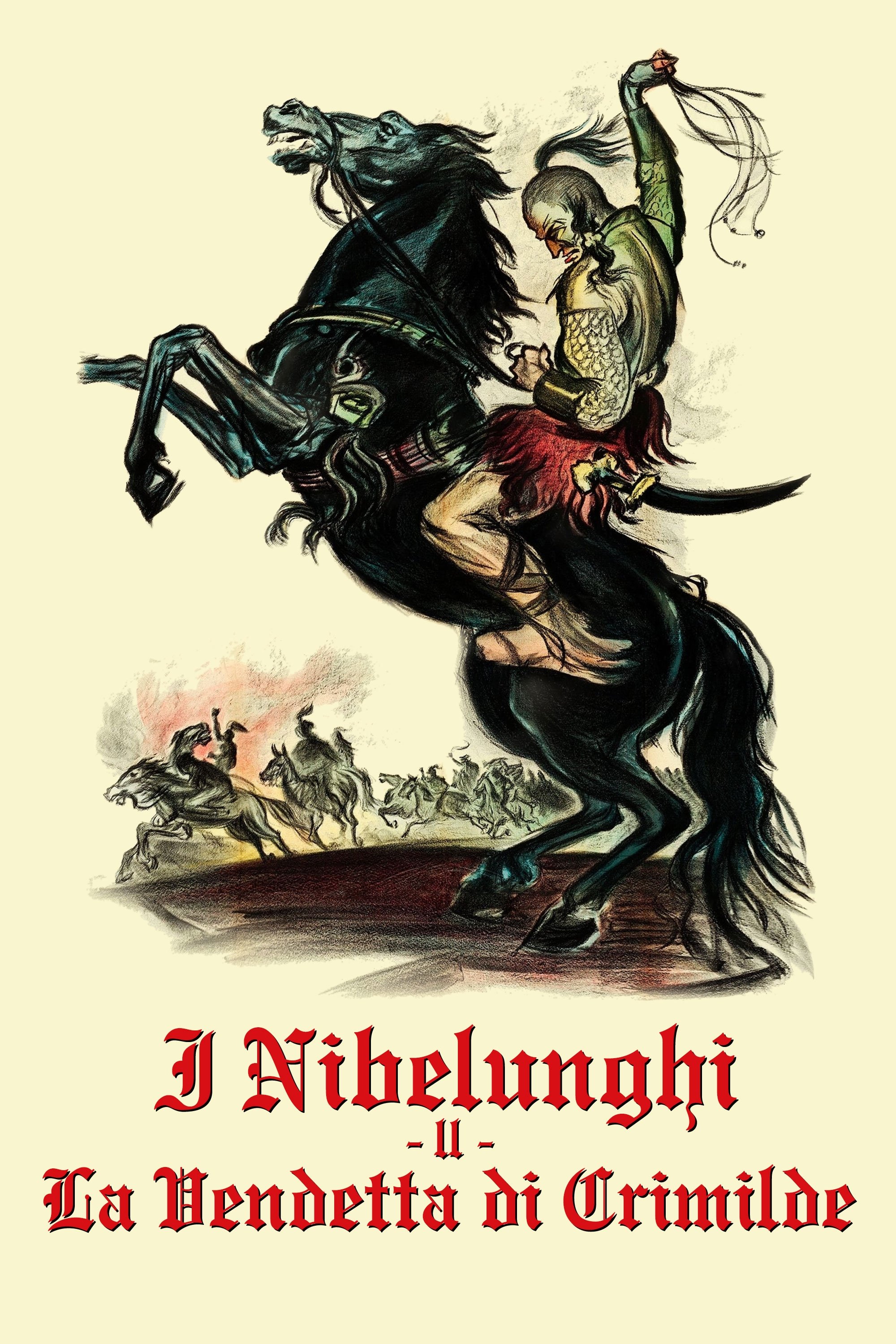 Locandina di I nibelunghi: la vendetta di Crimilde
