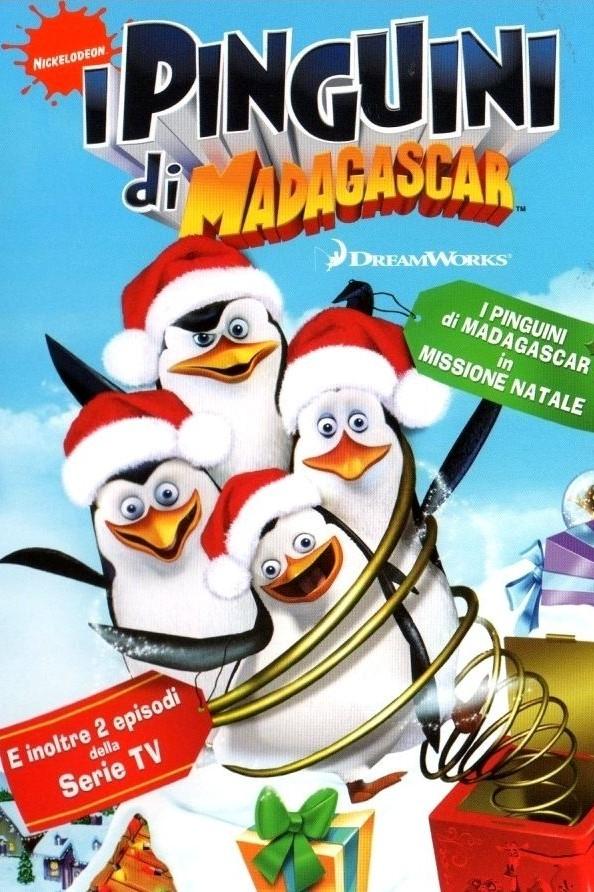 Locandina di I Pinguini di Madagascar in Missione Natale