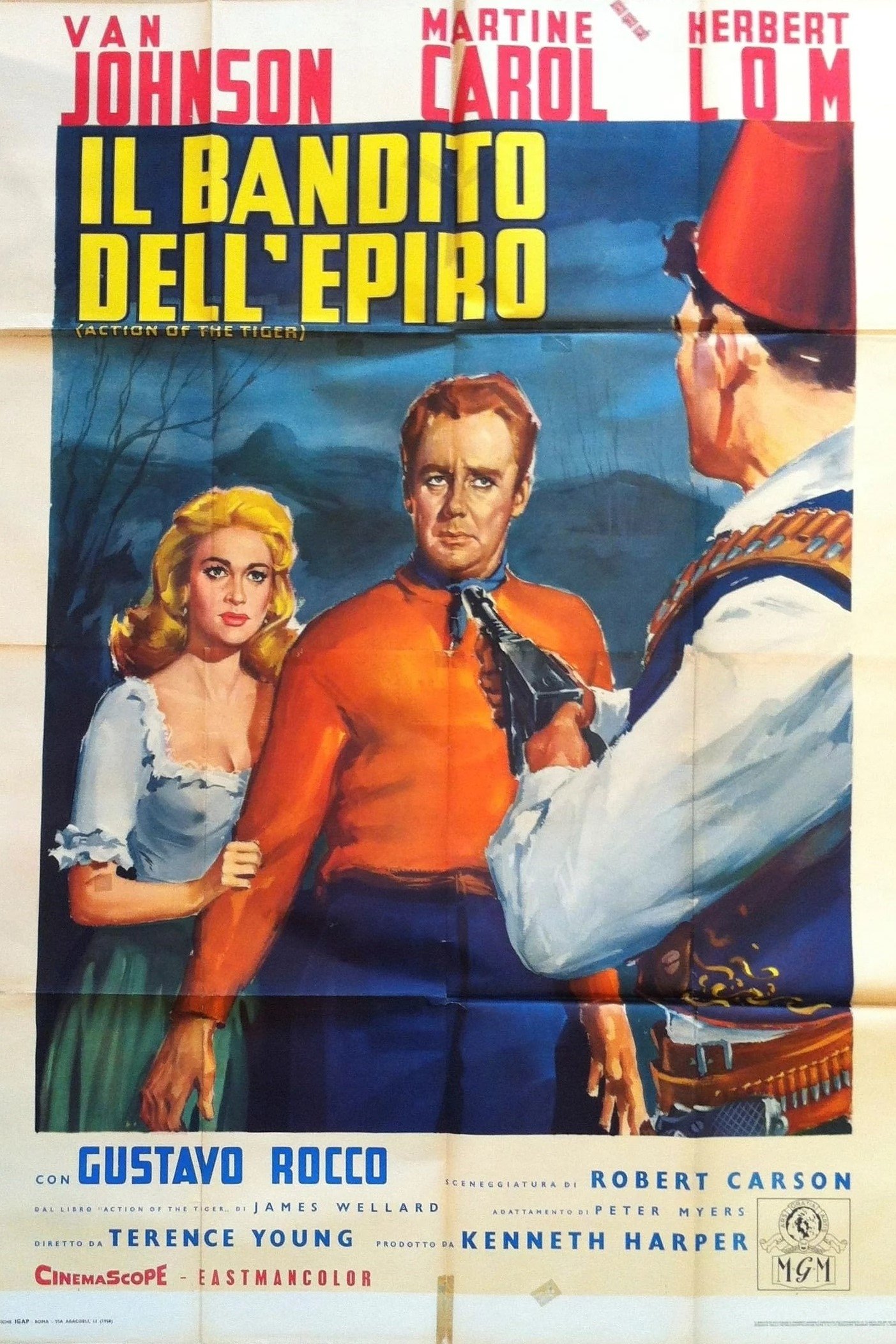 Locandina di Il bandito dell'Epiro