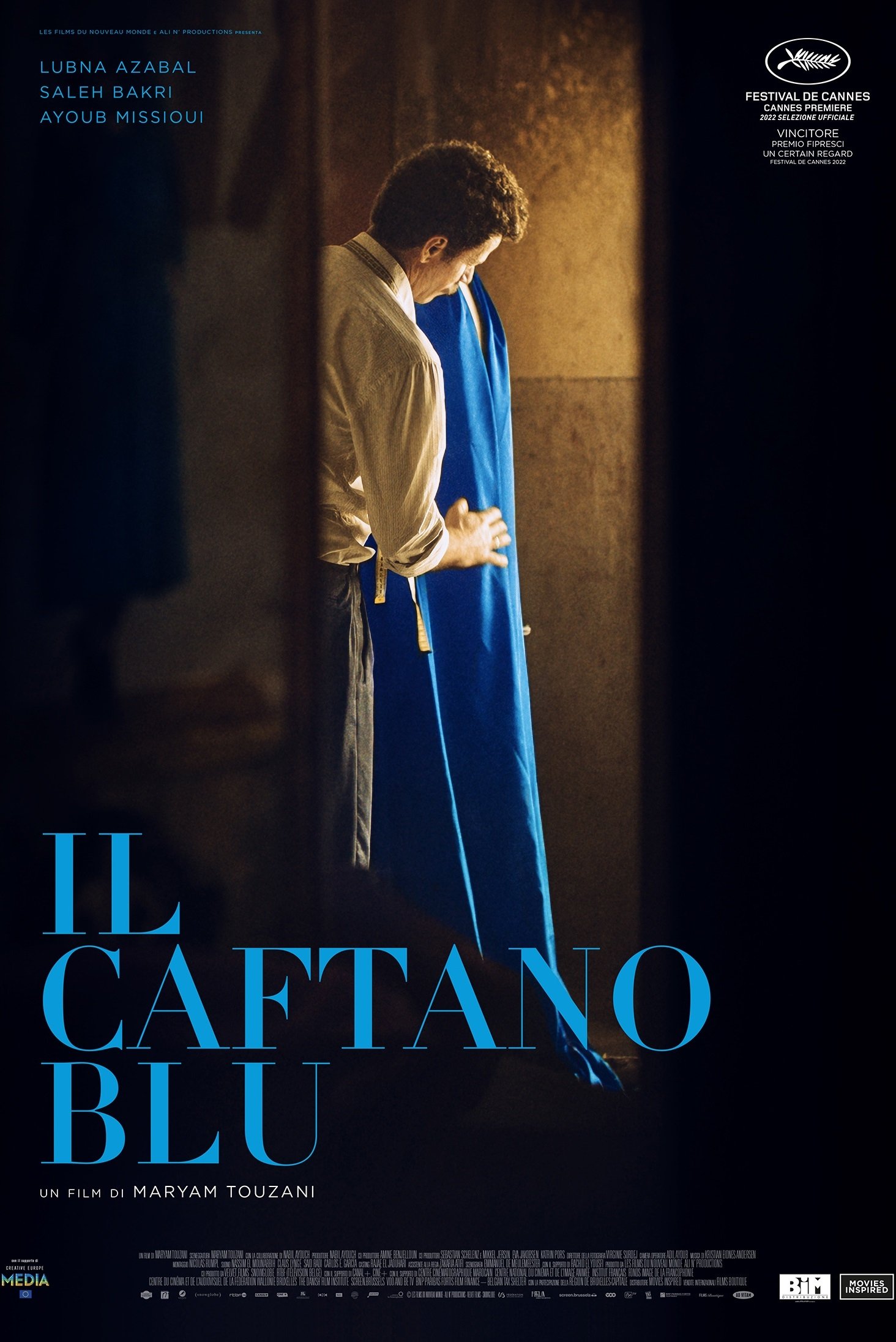 Locandina di Il caftano blu