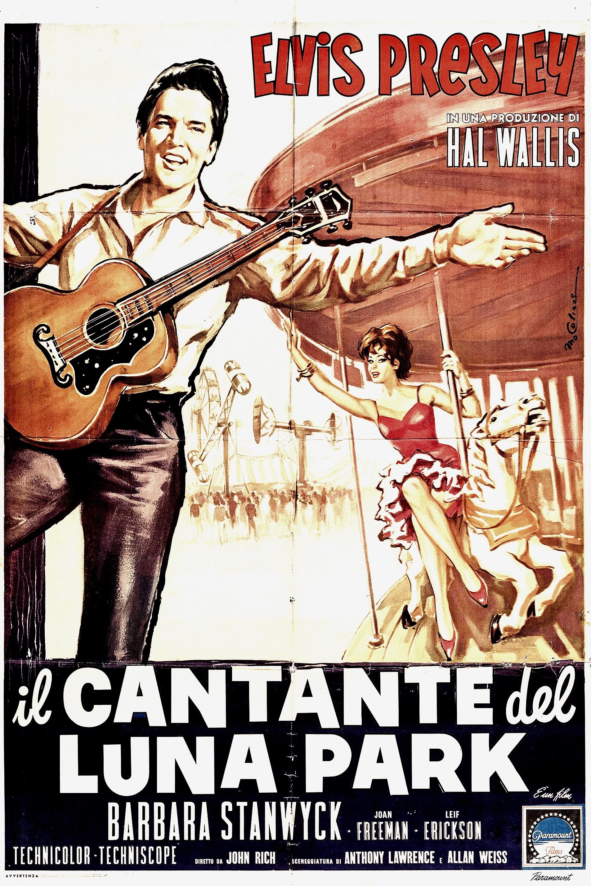 Locandina di Il cantante del luna park