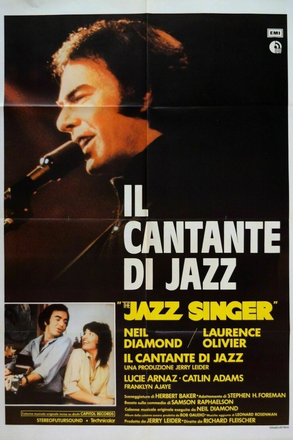 Locandina di Il cantante di jazz
