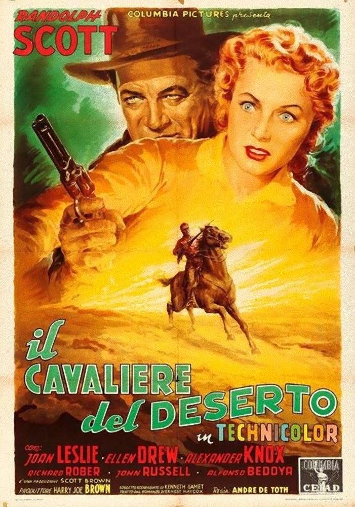 Locandina di Il cavaliere del deserto