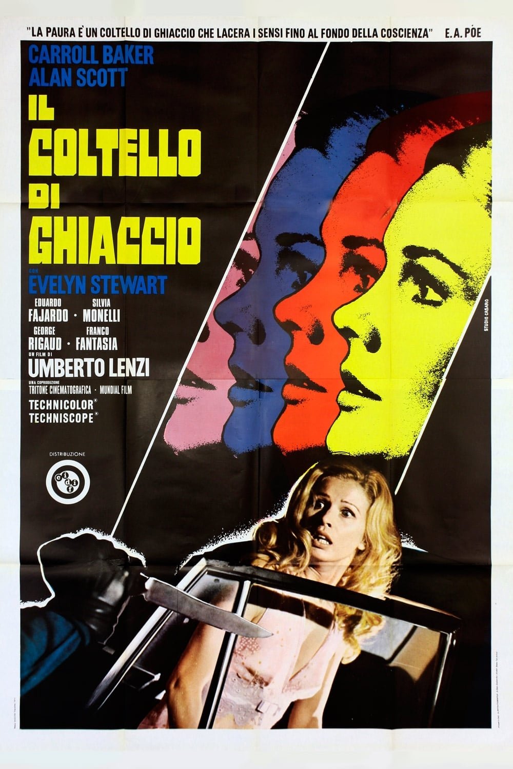 Locandina di Il coltello di ghiaccio