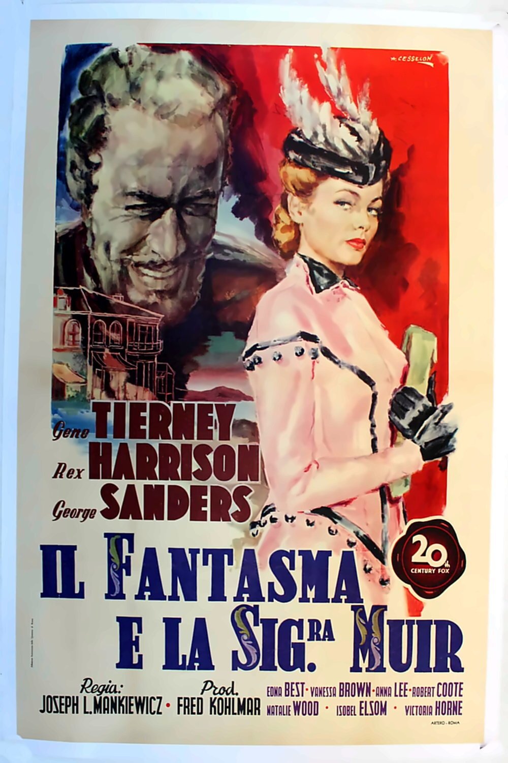 Locandina di Il fantasma e la signora Muir