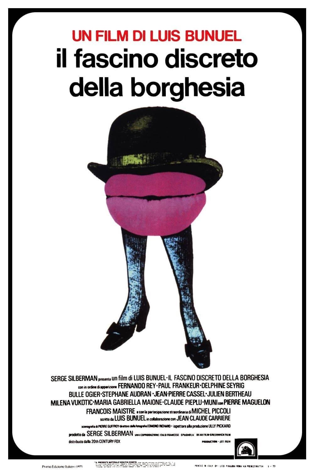 Locandina di Il fascino discreto della borghesia