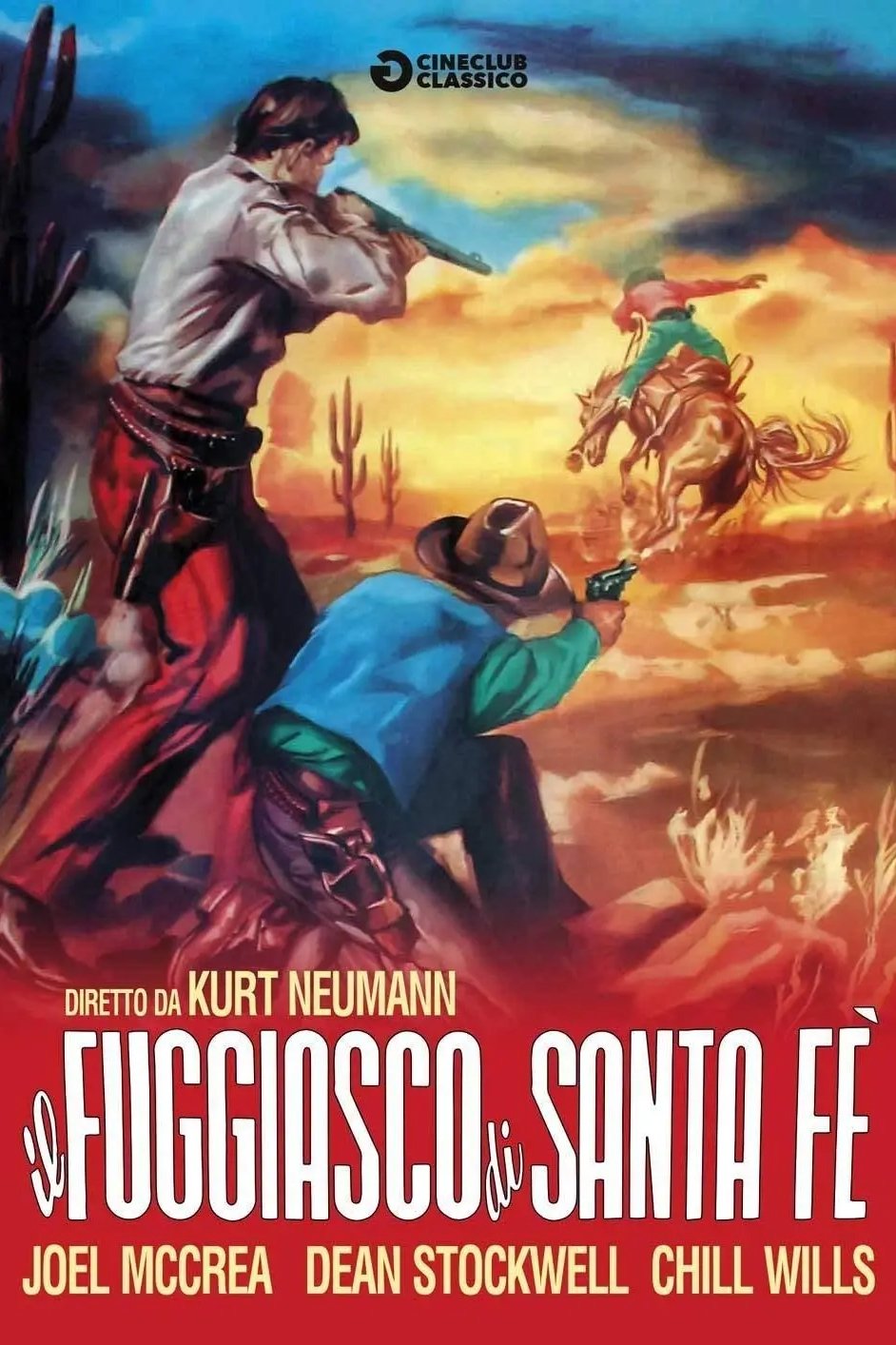 Locandina di Il fuggiasco di Santa Fè