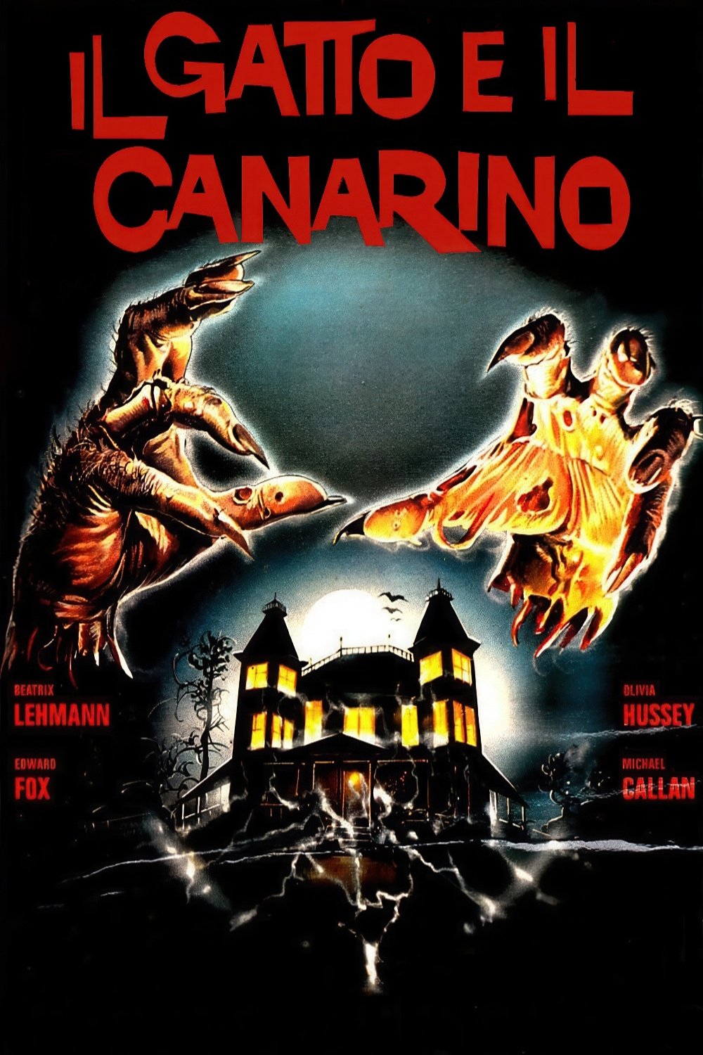 Locandina di Il gatto e il canarino