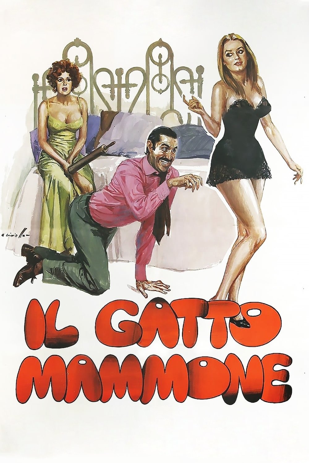 Locandina di Il gatto mammone