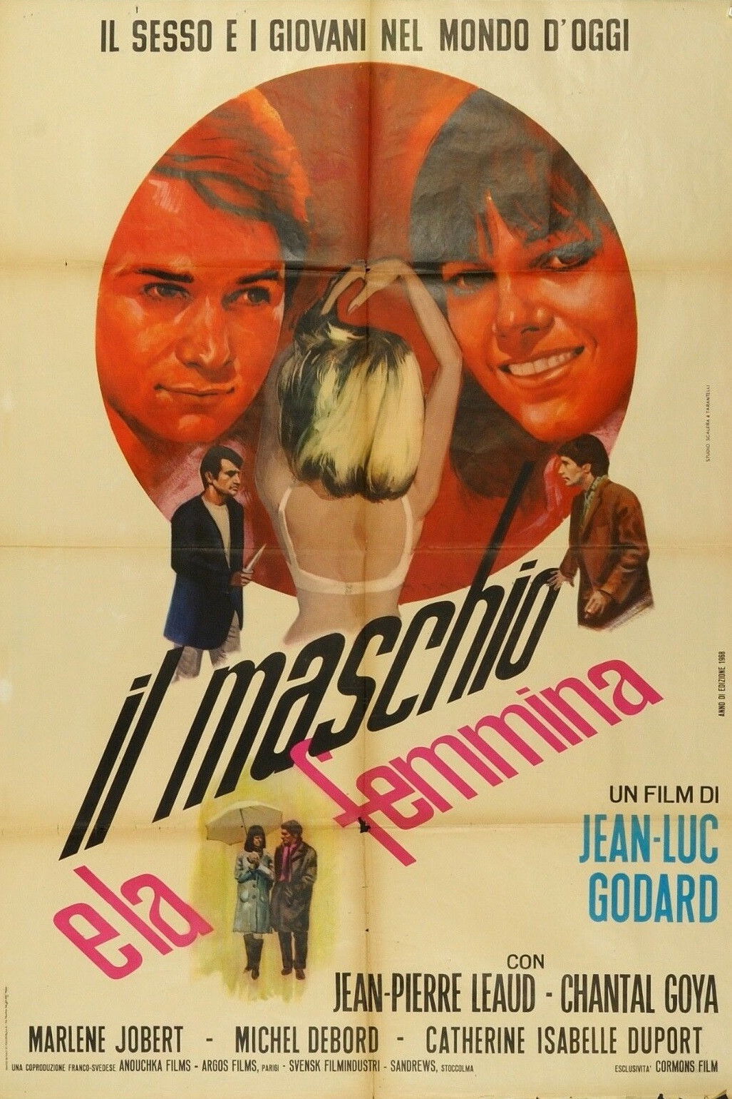 Locandina di Il maschio e la femmina